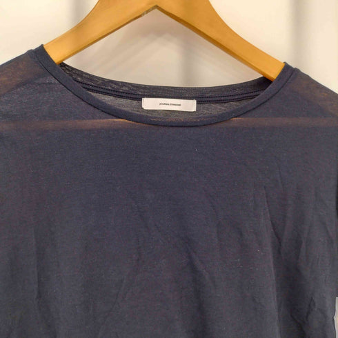 ジャーナルスタンダード JOURNAL STANDARD コットン ナイロン シアー クルーネック長袖Tシャツ カットソー レディース